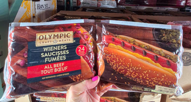 Olympic All Beef Wieners - 2 x 900 Grams